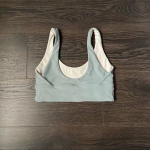 Lululemon Align Bra Silver Blue White Opal
